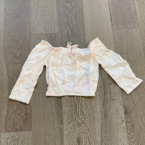 Roxy Sunny Crush off shoulder top